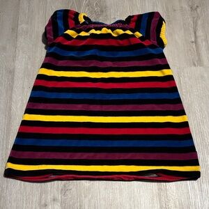 Polarn O. Pyret Multicolor Striped Dress